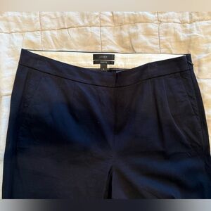 J.Crew Martie Pant Size 8 Navy Blue